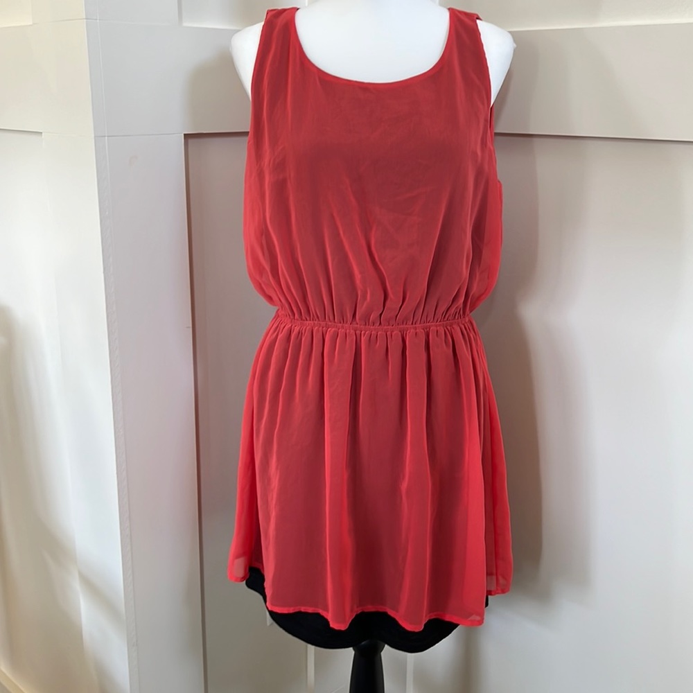 Vintage ISSI sleeveless casual mini dress